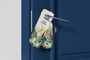 Door Hanger Mockup, a Household Mockup by xavier_studio (Thumbnail 3 of 5)