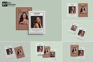 A4 Flyer Mockup, an Advertising Mockup by GraphicWindow