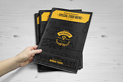 Special Food Menu Brochure -12 Pages, a Brochure Template by ZAAS (Thumbnail 1 of 9)