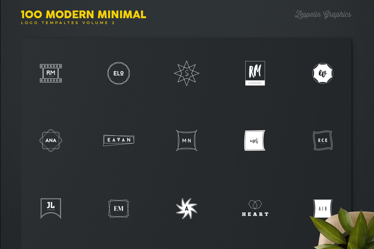 1500 Logos Bundle Collection, a Branding & Logo Template by Graphicdome (Photo 74 of 185)