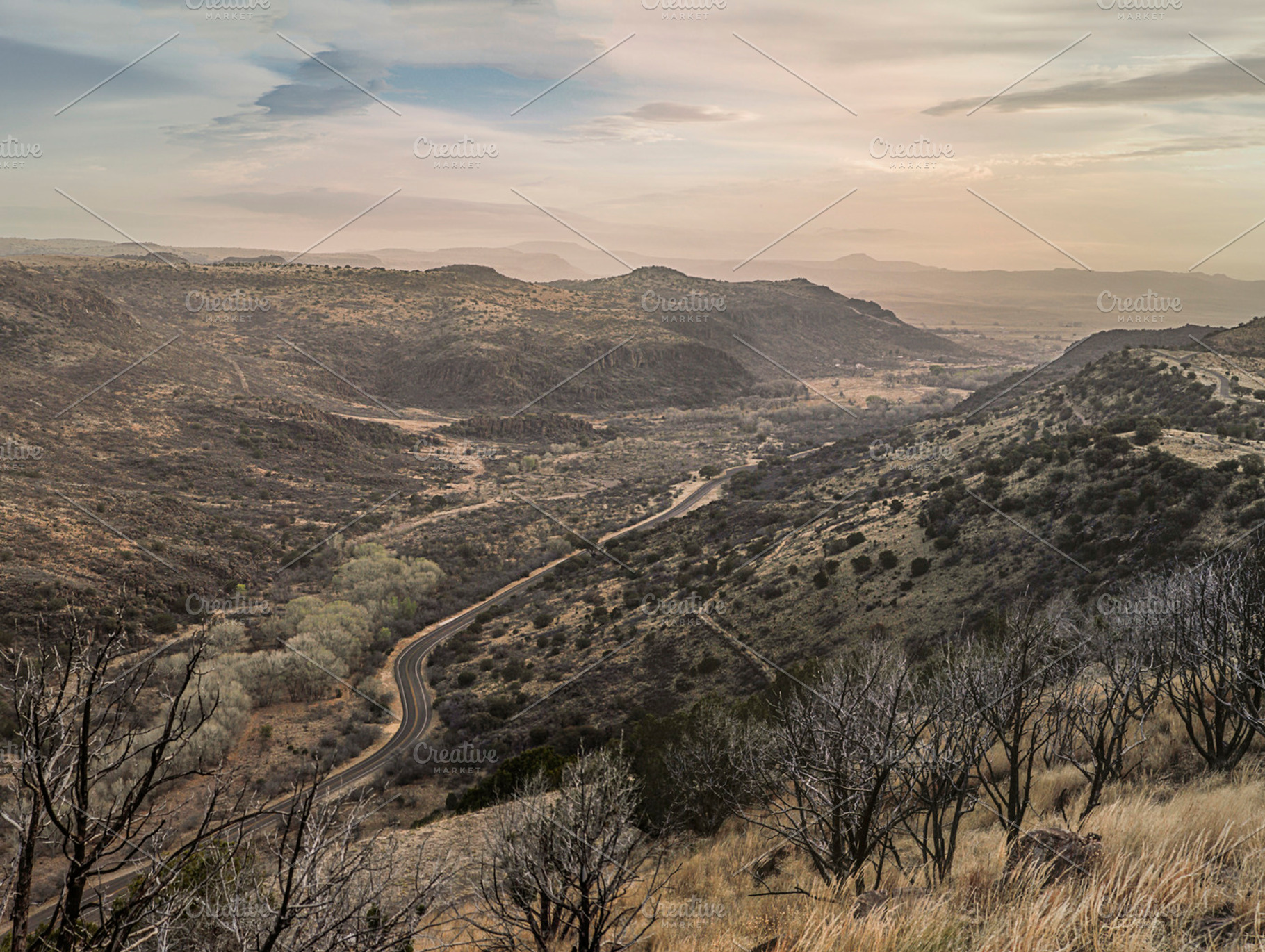 Scenic Overlook In Davis Mountains