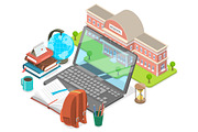 Education Set 01, an Education Illustration by AndriiStore (Thumbnail 7 of 11)