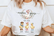 Mama Goose Shirt, Mothers Day Shirt, an Illustration by designcity5 (Thumbnail 2 of 3)