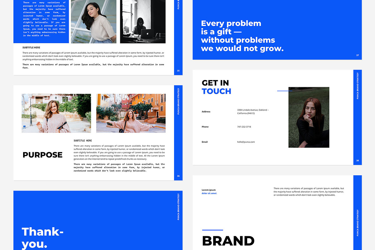Brand Strategy PowerPoint Template, a Presentation Template by Gaize (Photo 4 of 11)