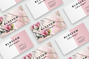 Vintage flower business card, a Business Card Template by AgataCreate (Thumbnail 2 of 5)