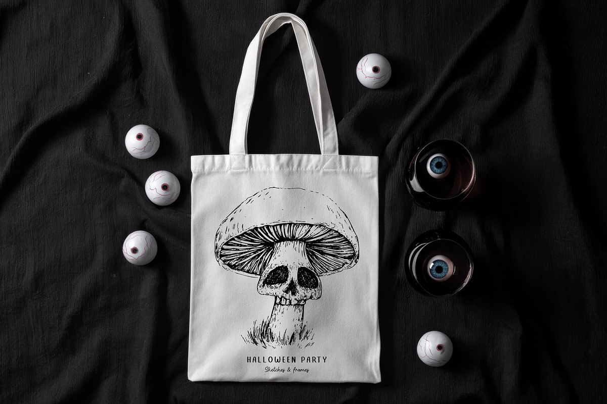 Halloween Party. Sketch Collection, a Seasonal Illustration by Polli Deeva (Photo 8 of 13)