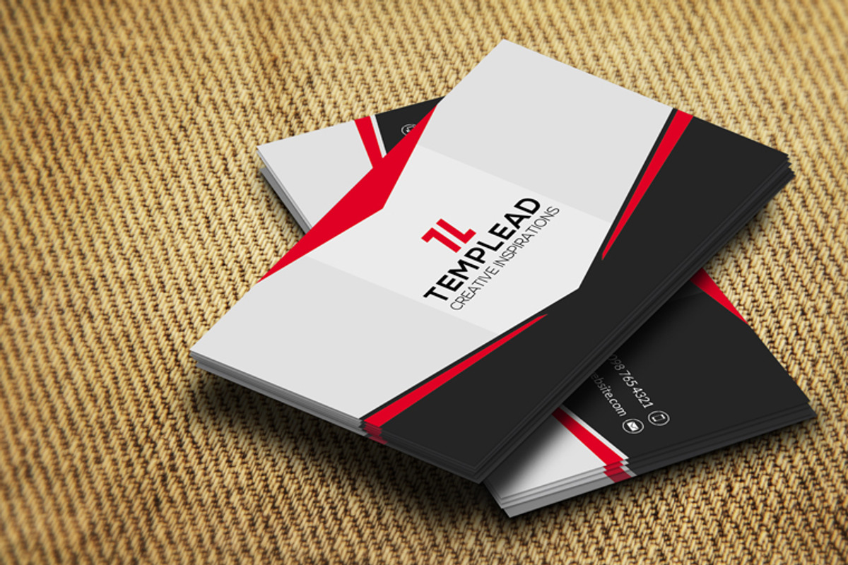 Corporate Business Card CM143, a Business Card Template by annozio (Photo 2 of 4)