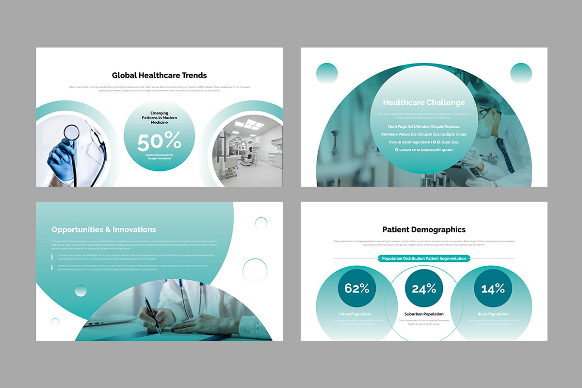 Medical Health Report Template, a Presentation Template by White Graphic (Photo 4 of 11)