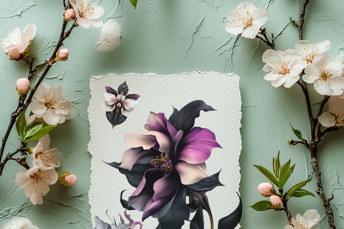 Fantasy Flowers Clipart Bundle, a Decorative Illustration by Fusion Dream (Photo 5 of 10)