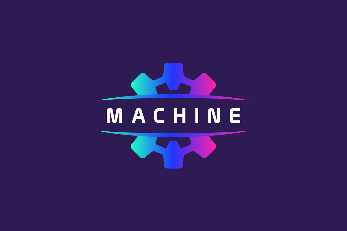 Letter M Cog Machine Modern Logo, a Branding & Logo Template by Signatoro (Photo 2 of 2)