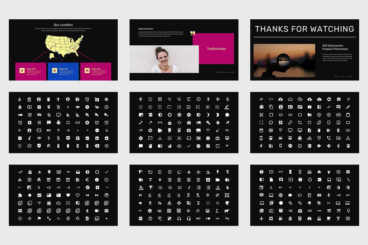 Kigio : SEO Proposal Google Slides, a Presentation Template by Punkl Camp (Photo 9 of 9)