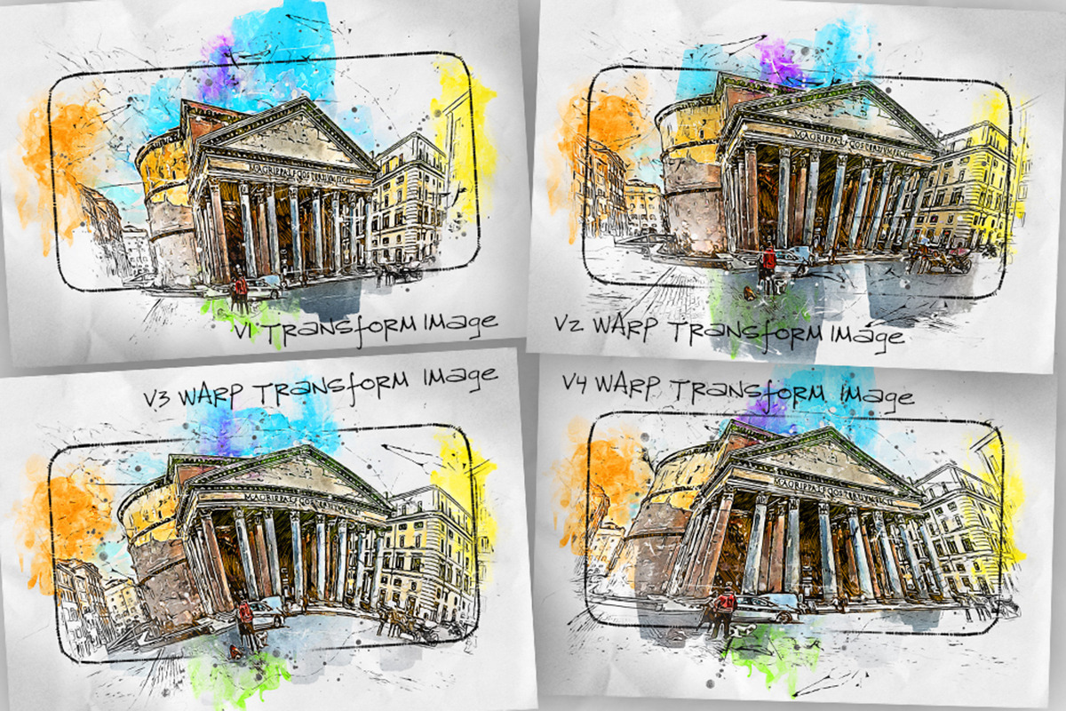 Pen Watercolor Photoshop Action, an Action Add-On by GorynArt (Photo 6 of 23)