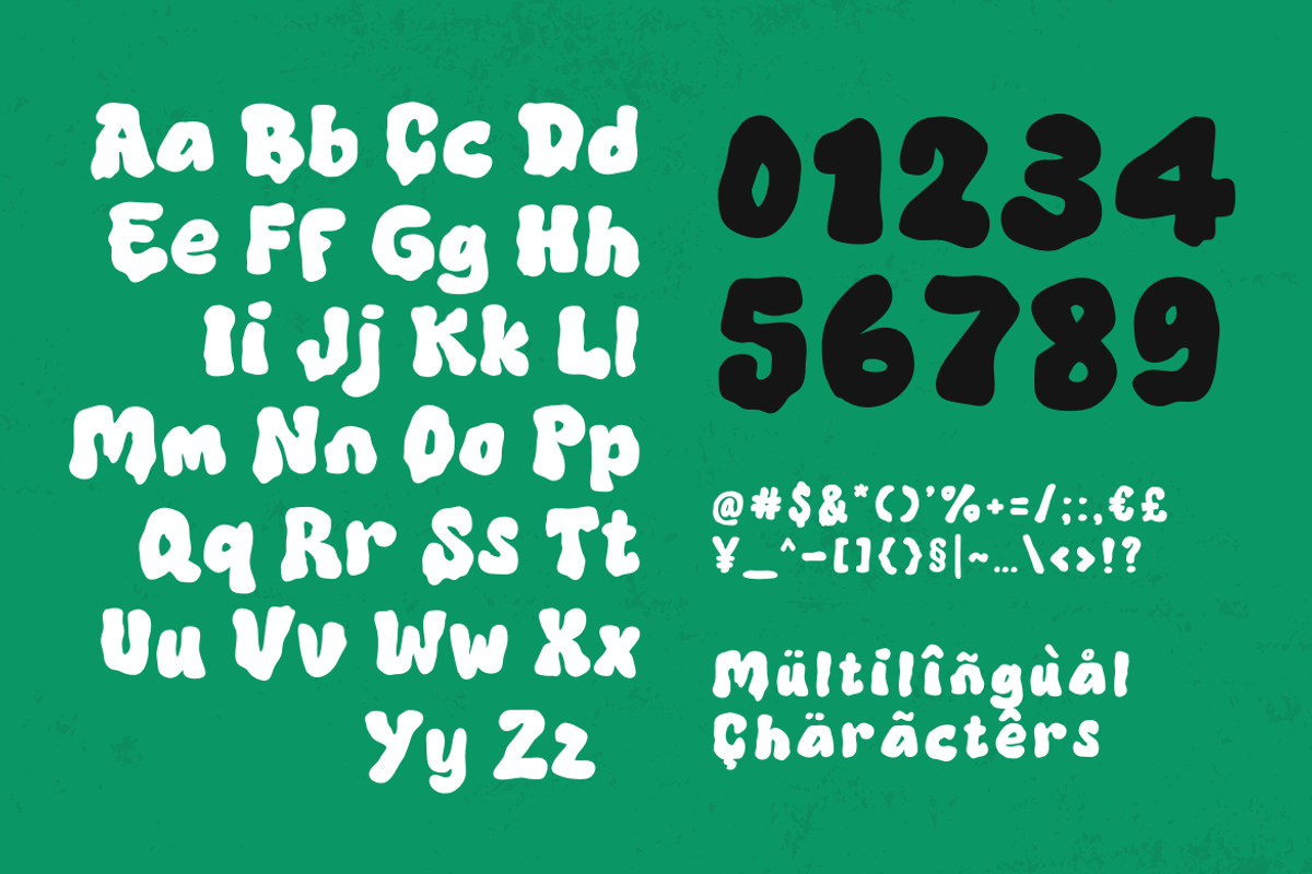 Melthink | Halloween Font, a Sans Serif Font by LetterStuff Typefoundry (Photo 4 of 10)