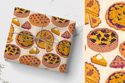 Pies & Pastries patterns clipart, a Food Illustration by Carpet Tapete Pretzel (Thumbnail 7 of 15)
