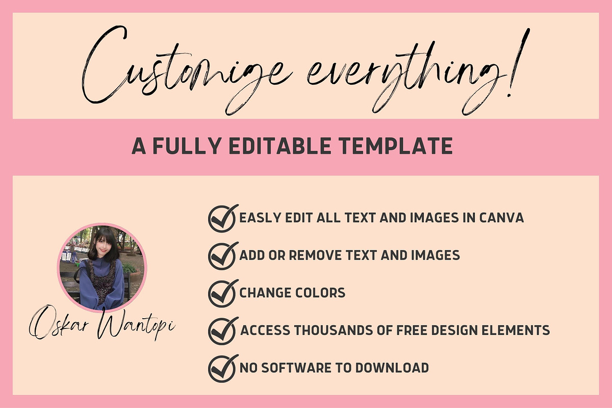 Thank You Card For Small Business #5, a Flyer Template by Oskar Wantopi (Photo 3 of 3)