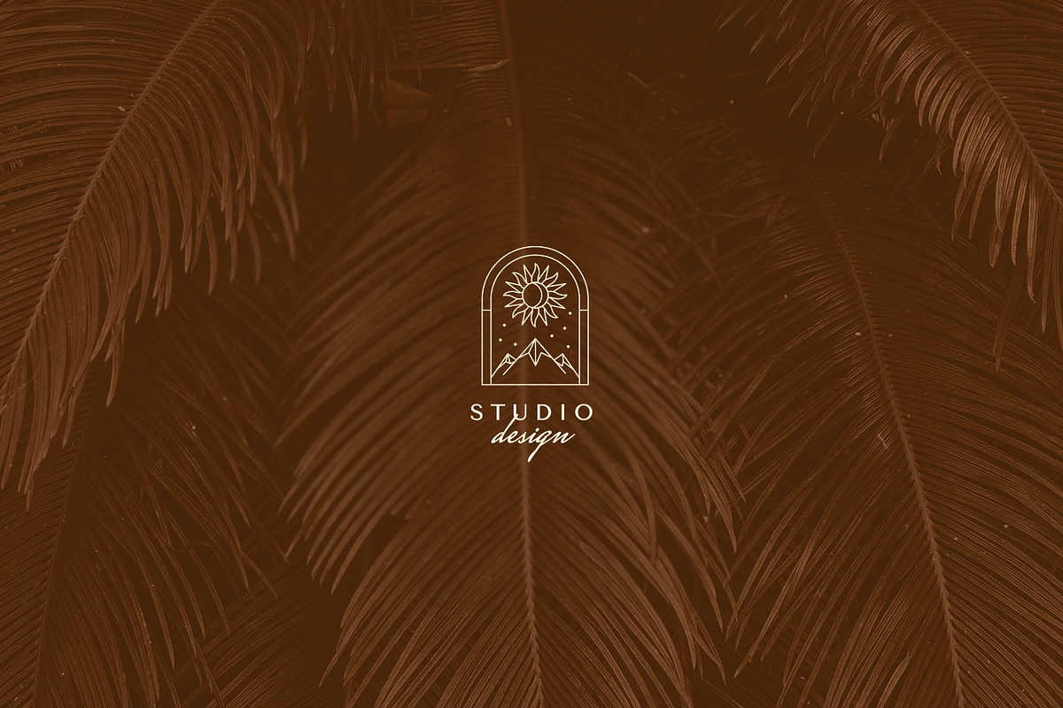 Bohemian logos - vector elements, a Graphic by venimo (Photo 3 of 7)