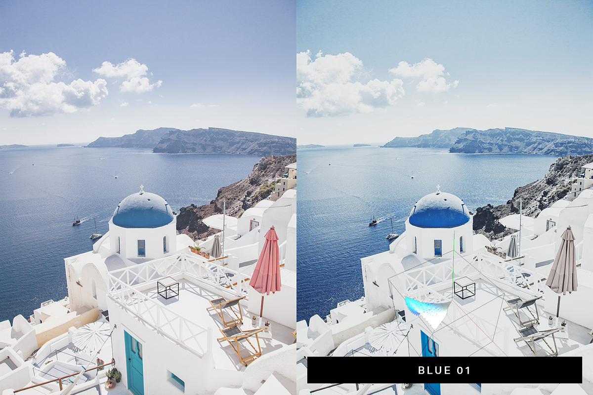 50 Santorini Lightroom Presets LUTs, a Preset Add-On by SparkleStock (Photo 3 of 10)