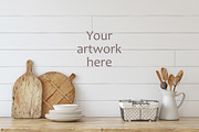FARMHOUSE KITCHEN mockup, a Household Mockup by MyHomeMockups (Thumbnail 5 of 5)