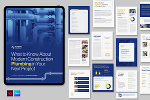 Digital Brochure & Report Template, a Brochure Template by BrandPacks