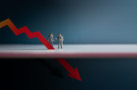 Recession, Inflation and Depression Concepts. Economic Crisis. G, a Business Photo by salmon.black