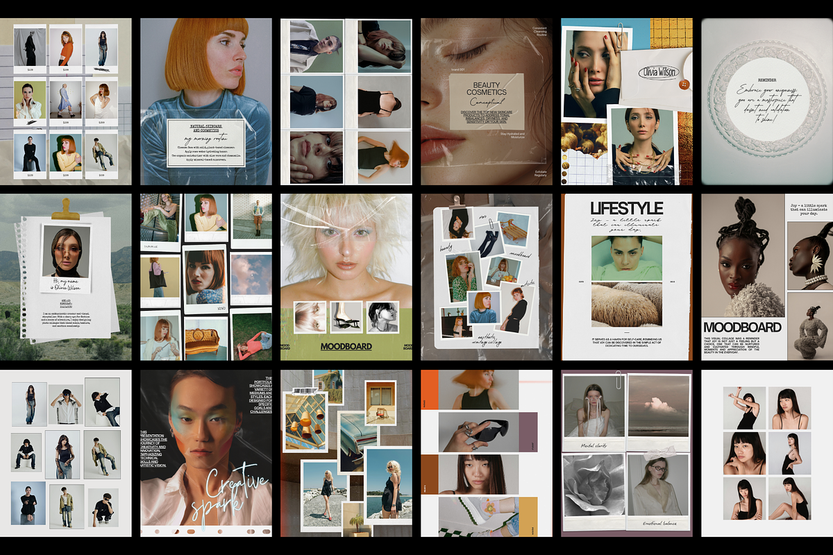 Vintage Unique Photo Collage, a Templates & Theme by Uyava Space (Photo 8 of 9)