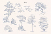 Toile de Jouy Graphic Vector Pattern, a Pattern Graphic by Ekaproeka (Thumbnail 5 of 9)