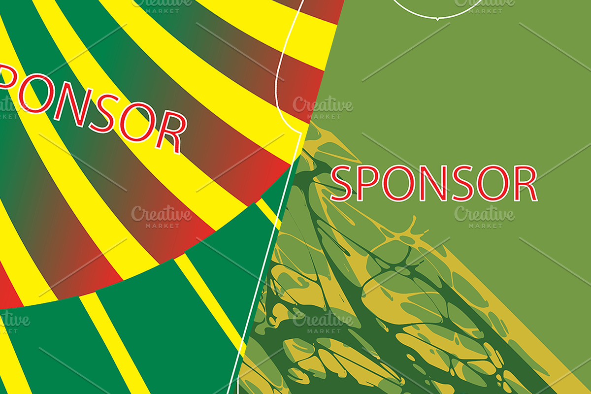 Soccer Jersey Design, a Sport Illustration by samsulpassive (Photo 2 of 3)