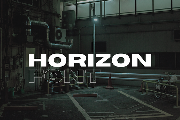 Horizon - Wide Sans Serif preview 6