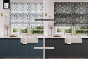 Roman Blinds on the Kitchen Mockup, a Household Mockup by SD Mockup (Thumbnail 2 of 3)