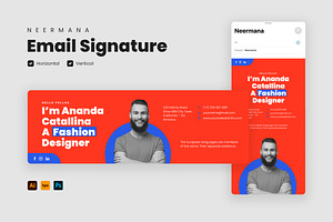 Email Signature Template V.28