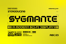 Sygmante – Modern Sci-Fi Display