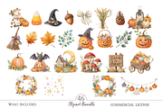 Spooky Cute Halloween Clipart PNG, an Object Illustration by MockupWizard (Thumbnail 3 of 5)