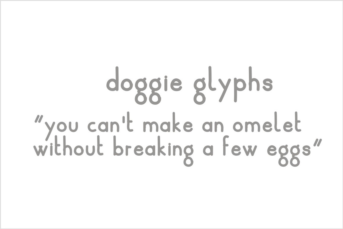 Doggie Bold Font preview 3