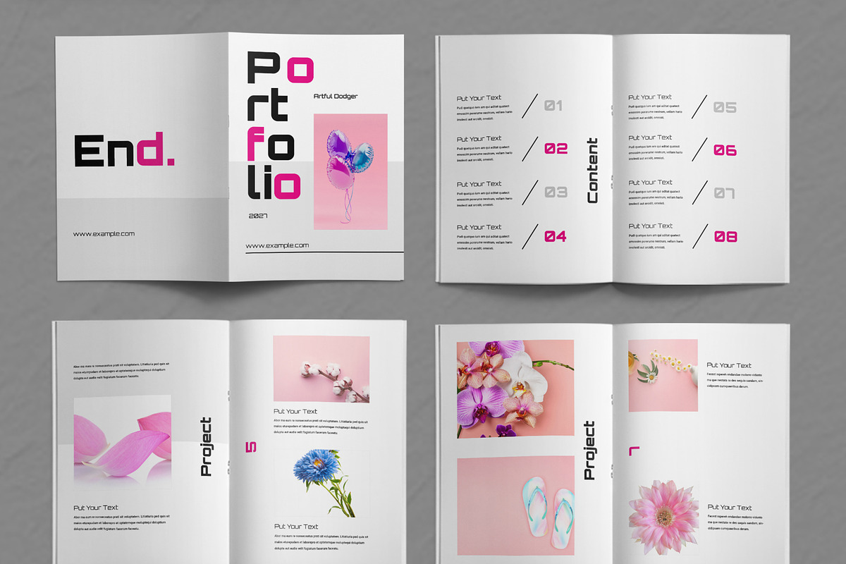 Portfolio Layout, a Magazine Template by ContestDesign (Photo 2 of 3)