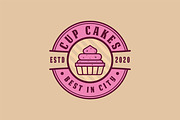 Cupcakes Vintage Logo, Badge Design., a Branding & Logo Template by Billah Hub (Thumbnail 3 of 3)