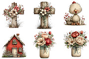 Floral Farmhouse Life Sublimation, an Illustration by Designworld (Thumbnail 4 of 6)