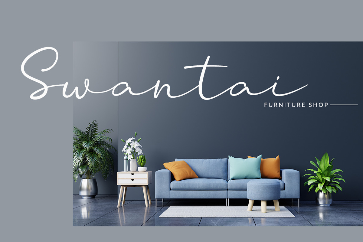 Landsay - Stylish Signature Font, a Script Font by Weape Studio (Photo 2 of 9)