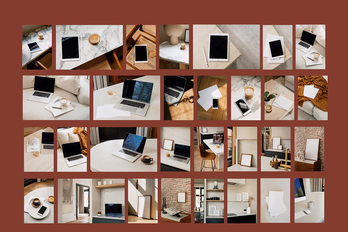 MOCKUP COLLECTION: RUBY, a Books & Magazine Mockup by Studio Phylicia (Photo 2 of 9)