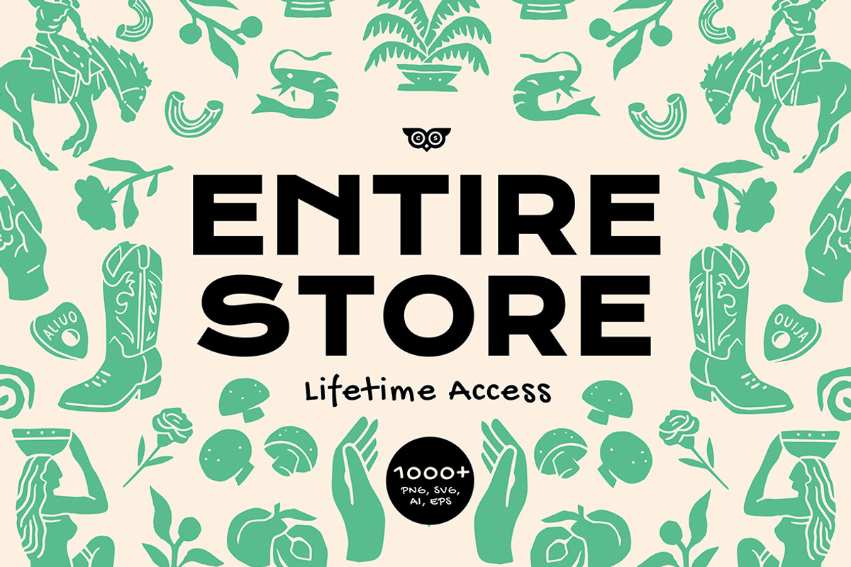 Entire Store Bundle Clipart, an Object Illustration by ClayStudio (Photo 1 of 8)