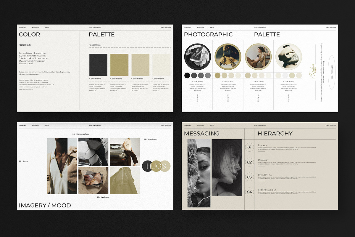 The Brand Guidelines, a Presentation Template by Aura Agency (Photo 10 of 14)