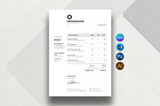 Invoice, a Stationery Template by DesignDevisers (Thumbnail 1 of 9)