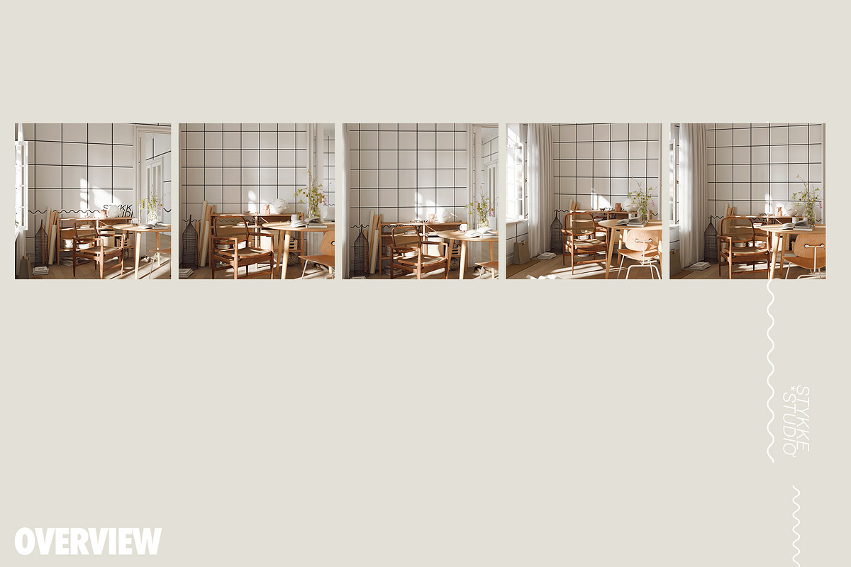 Wallpaper Mockup | MEYKA'S WALLS, a Household Mockup by Stykke Studio (Photo 11 of 11)