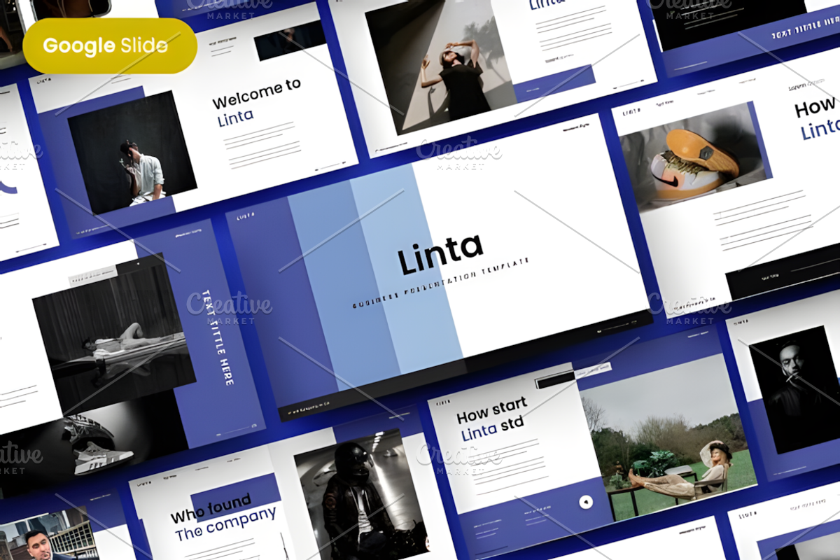 Linta - Business Google Slide Templa, a Presentation Template by Ink Gallery (Photo 1 of 6)