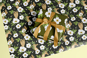 Cherokee rose clipart pattern set, a Decorative Illustration by Yelloo Fish (Thumbnail 11 of 21)