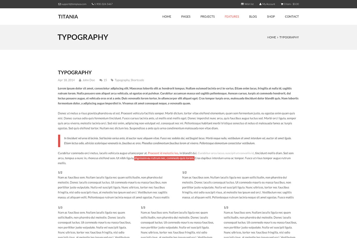 Titania - Multipurpose PSD Template, a Websites & App Template by TemPlaza (Photo 51 of 53)