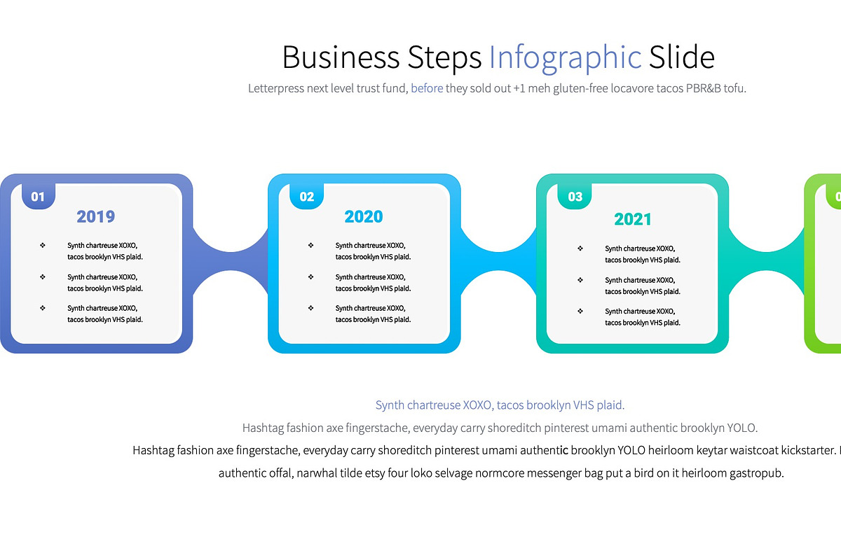 Business Steps PowerPoint, a Presentation Template by Pulsecolor