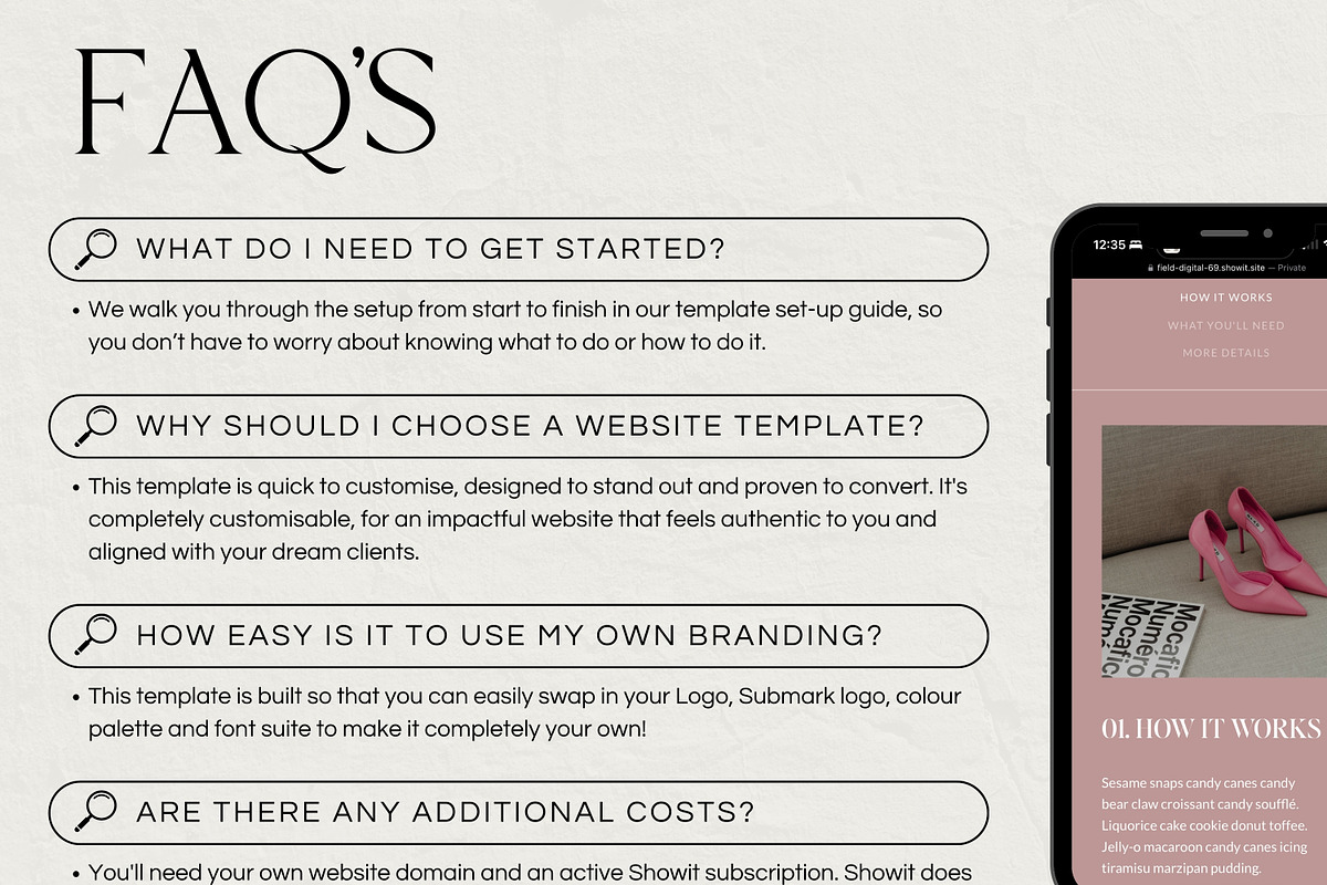 Coaches Showit Sales Page Template, a Websites & App Template by Field Digital (Photo 8 of 9)