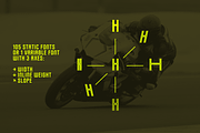 Competition M (subfamily), a Sans Serif Font by Sportsfonts (Thumbnail 7 of 9)