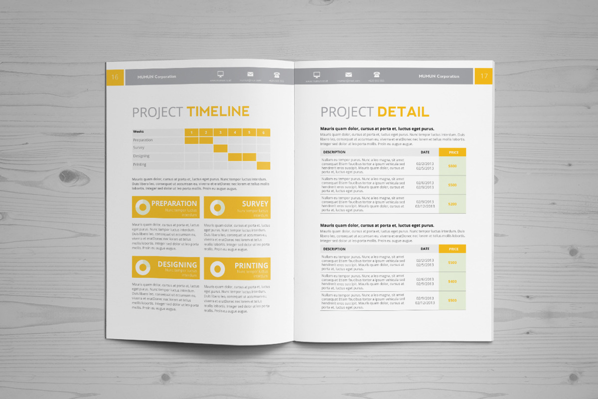 Jogja Simple Proposal Template, a Stationery Template by binangkit (Photo 10 of 12)