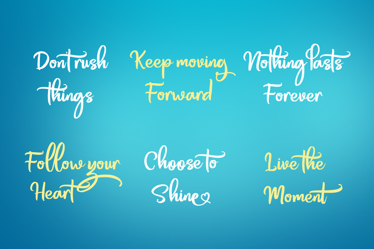 Southwave - Handwritten Font preview 2
